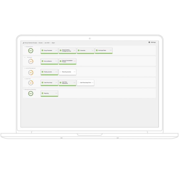 screenshot of Infor Enterprise Performance Management (EPM)
